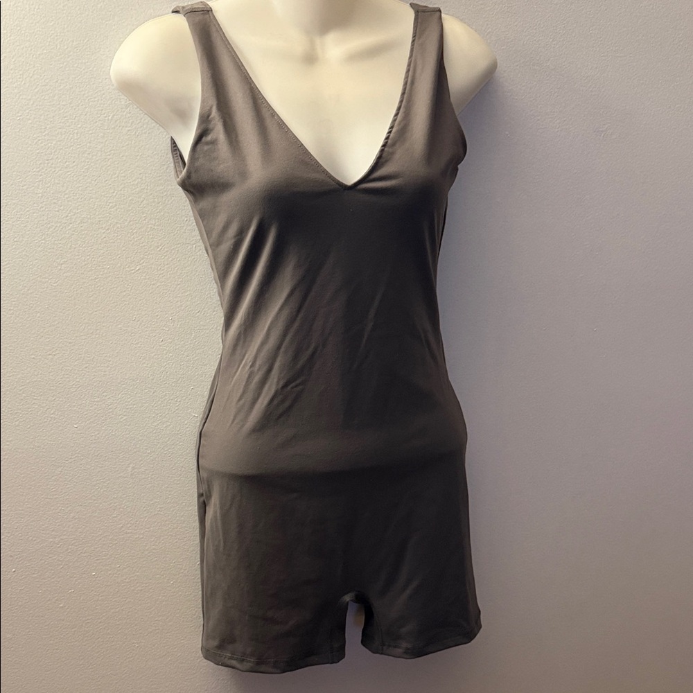 ReoRia Women's Charcoal Sleeveless Chemise